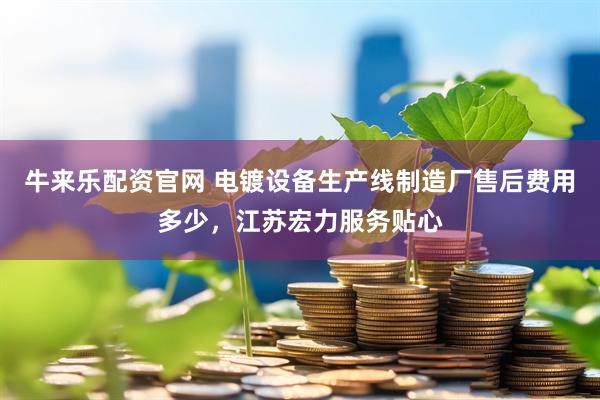 牛来乐配资官网 电镀设备生产线制造厂售后费用多少，江苏宏力服务贴心
