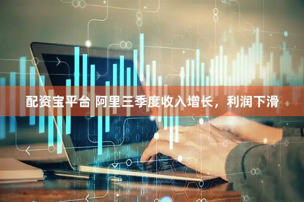配资宝平台 阿里三季度收入增长，利润下滑